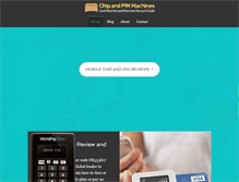 Tablet Screenshot of chipandpin-machines.com